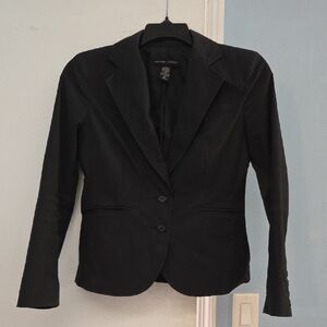 New York & Company Black Blazer Classic Suit Jacket